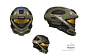 Halo: REACH multiplayer helmets , Isaac Hannaford : Halo: REACH multiplayer helmets  by Isaac Hannaford on ArtStation.