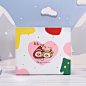 方森园奇妙圣诞节卡通礼物盒创意图案情侣立体礼品盒闺蜜伴手礼盒