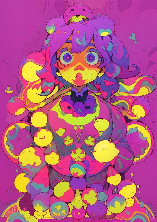 【SD】涂鸦水果少女 - 小红书
