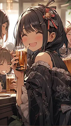 AI数字艺术人物插画-众图网