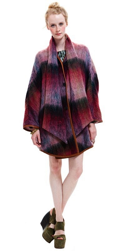 suno mohair cape jac...