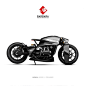 一组非同寻常的机车改装概念，来自法国图像设计工作室 Barbara Custom Motorcycles - Photoshop Preparations 。 ​​​​