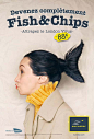 Eurostar, Fish & Chips | #ads #marketing #creative #werbung #print #advertising #campaign