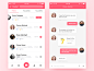 Daily UI #002 Contact List And Chat