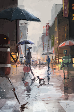 冬果·冻采集到插画 