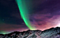 landscapes nature aurora borealis