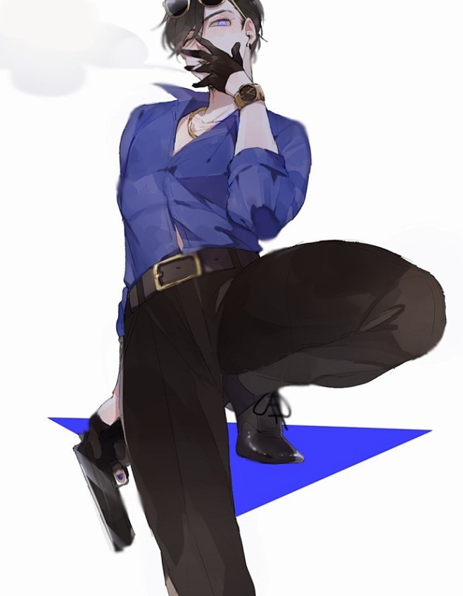 阿松乐队松的设定太帅啦这画风也很美twiridmallllll67676767