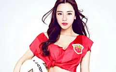 足球宝贝妍子沁美女写真宽屏壁纸