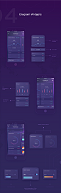 Car control mobile app on Behance