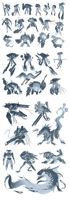 人型怪物 花瓣网 陪你做生活的设计师 Ter Artist Character Designer