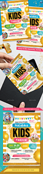 Gold Kids Festival Flyer
