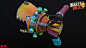 Bullet Ville - Wolfie's Hoversaw, Kevin Ferguson : It's a hoverboard! It's a chainsaw! Nope, it's Wolfie's Hoversaw! This weapon-vehicle hybrid will get you where you need to be and send baddies where they need to be, in their grave. 

Follow NOWWA on Fac