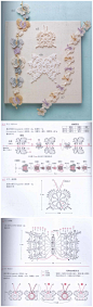 你知道蝴蝶怎么钩织，那你知道将蝴蝶钩织在一起是什么样子吗。#钩织图解#