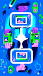 Upwork | Adobe Max 2020 Illustrations — Closer&Closer Artists : Upwork | Adobe Max 2020 Illustrations Upwork commissioned Enisaurus to create these illustrations for their Adobe Max 2020 sponsor page, as well as for their social...