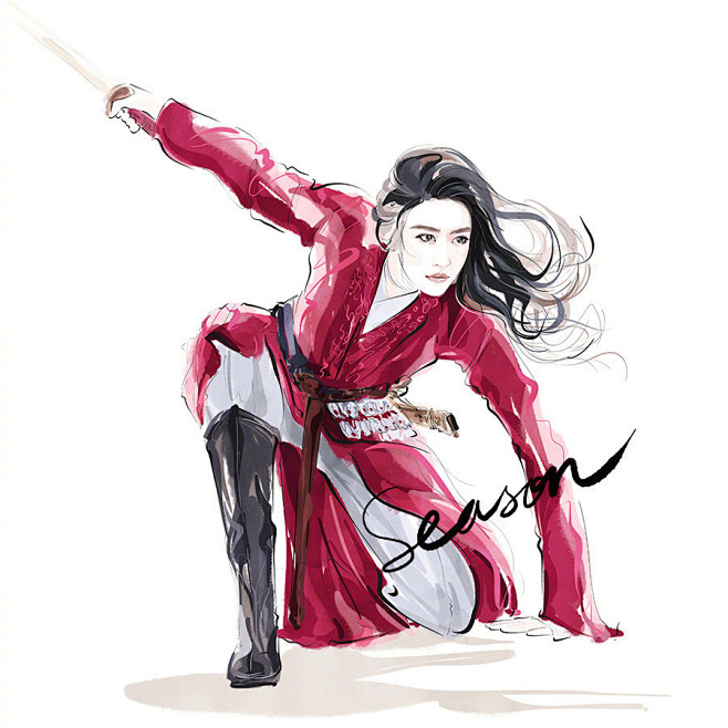 刘亦菲花木兰