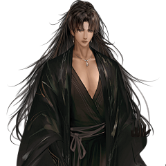 自此月长悬采集到人物免扣【现代 二次元 古风 Q版】