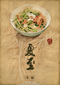 才女手绘“24节气美食图”画美人亦美7542153-新闻图片库-大视野-搜狐