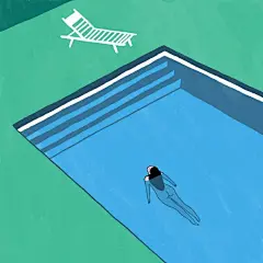 #灵感的诞生# 法国插画师 Lorraine Sorlet 善于运用明亮的色彩，简单干净的元素，描绘出女生最柔软的样子。极具个人风格的表达，很容易让人被这种法式浪漫所感染，沉浸其中。 ​​​​