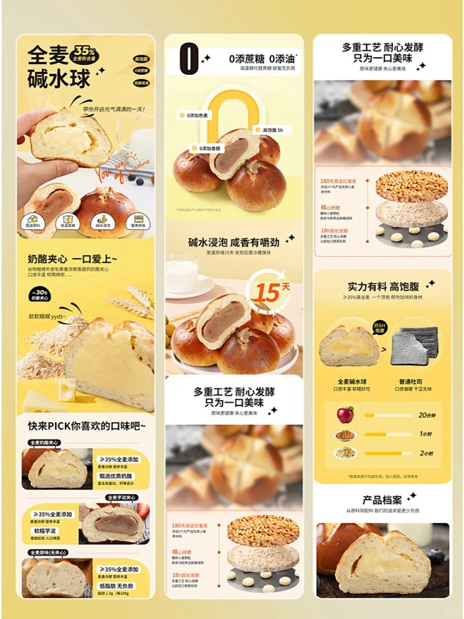 全麦碱水面包 详情页_2_逸羽视觉_来自...