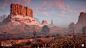 Horizon Zero Dawn - Desert Landscapes, Lucas Bolt : The many variations on the desert theme created by the team in Horizon, inspired by regions of Utah, U.S. 
Featuring landscapes built by: Jacob Tai, Ben Jaramillo, Lucas Bolt, Wilbert Oosterom, Jelle van