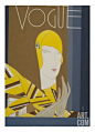 Vogue - October 1928 Regular Giclee Print by Eduardo Garcia Benito at Art.com Art Deco Illustration, Makeup Illustration, Vogue Magazine Covers, Vogue Covers, Photo D Art, Foto Art, Vintage Vogue, Vintage Fashion, Art Deco Posters