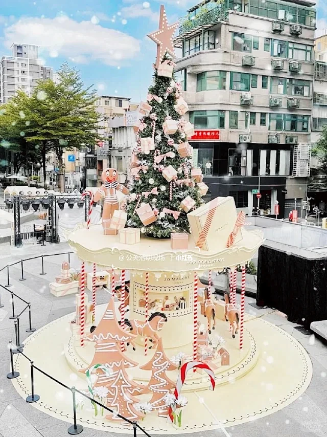 圣诞美陈｜jomalone&Chanel...