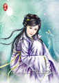 甘碧波写实言情古装人物插画 - Arting365 | 中国创意产业第一门户]