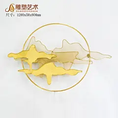 酒店室内玄关立体假山水壁饰客厅墙面装饰品挂饰创意壁挂墙饰挂件-淘宝网