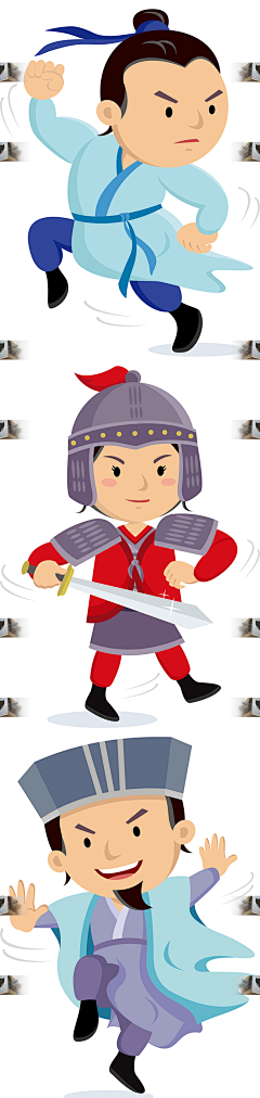 燃烧的雅典娜采集到插画人物