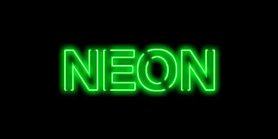 Creating Neon Text