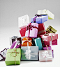 盒子,礼物,多色的,无人,包装_gic7094755_Stack of wrapped presents_创意图片_Getty Images China
