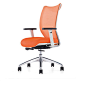 金融公司办公椅-职工椅，符合人体工程学设计，橙色和白色的搭配显得更热情。买办公家具就上次采办网 http://www.cbw08.com/  
或上创客园办公家具论坛和我们交流 http://bbs.cbw08.com/