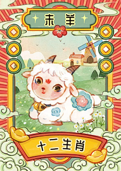 要yang采集到生肖元素