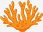 橙色卡通大海珊瑚高清素材 世界海洋日 大海 大海珊瑚 海底 海洋 珊瑚礁 元素 免抠png 设计图片 免费下载 页面网页 平面电商 创意素材