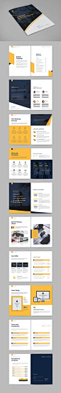 Proposal Brochure Template InDesign INDD