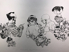 霓衣凨馬采集到线之生命力