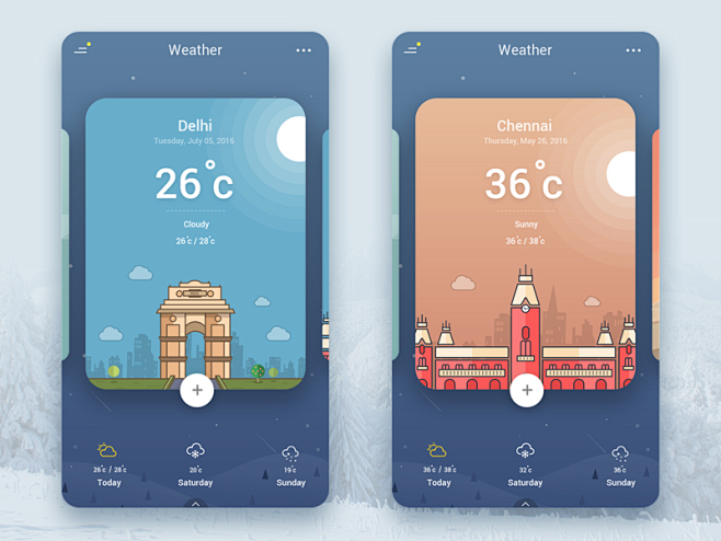 Weather App Inspirat...