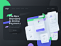 Stripe Landing Page | Neomorphism by Alexander Plyuto  for Heartbeat Agency on Dribbble