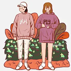 小清新青春少女手绘小插画图片大小2000x2000px 图片尺寸1.13 MB 来自PNG搜索网 pngss.com 免费免扣png素材下载！长毛衣#长卫衣#卡通手绘#可爱女生#女生#青春少女#秋冬服装#手绘清新植物#