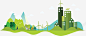 绿色生态城市建设矢量图 免费下载 页面网页 平面电商 创意素材