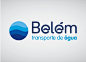 Belém | Visual identity : Creation of visual identity for carrier water.The company has the distinction of circular shape of the stainless tanks of trucks. This shape allows a better conservation of water without the need to add chemical additives. The br