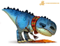 Daily Paint #1054. Autumn Dinos - Tyrannosaurus, Piper Thibodeau : Daily Paint #1054. Autumn Dinos - Tyrannosaurus by Piper Thibodeau on ArtStation.