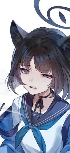 狐雨月采集到二次元插画