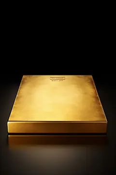 名贵的大块黄金块金条摄影图片