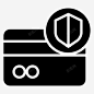 信用卡保护安全高清素材 标识 页面网页 平面电商 创意素材 png素材