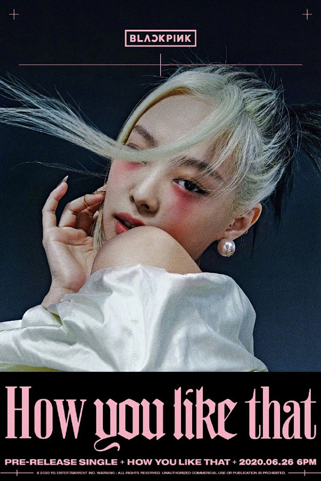 BLACKPINK超话 回归预告正面海...