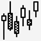 蜡烛图分析市场图标 免费下载 页面网页 平面电商 创意素材
