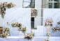 韩式小清新婚礼,大理石主题婚礼,大理石背景墙,