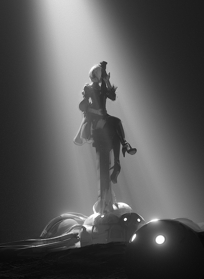 Nier Automata 2B, Il...
