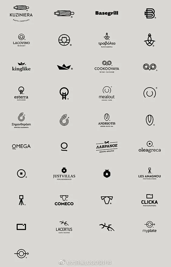 LOGO设计超话 国外logo设计精选合辑 -花瓣网